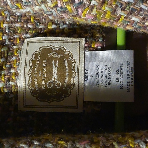 Never worn tweed fitted jacket - Picture 2 of 5